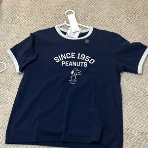Peanuts Navy and White Kids T-Shirt